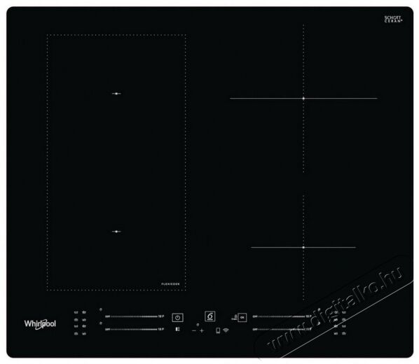 Whirlpool WLS2260NE beépíthető indukciós főzőlap Konyhai termékek - Sütő-főzőlap, tűzhely (beépíthető) - Indukciós főzőlap (beépíthető) - 367095