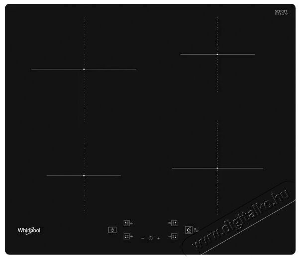 Whirlpool WS Q2160 NE beépíthető indukciós főzőlap Konyhai termékek - Sütő-főzőlap, tűzhely (beépíthető) - Indukciós főzőlap (beépíthető) - 362526