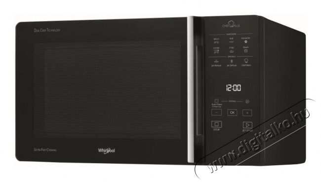 Whirlpool MCP 349 BL mikrohullámú sütő Konyhai termékek - Mikrohullámú sütő - Mikrohullámú sütő (szabadonálló) - 327299