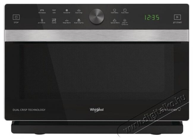 Whirlpool MWP338SB Mikrohullámú sütő Konyhai termékek - Mikrohullámú sütő - Mikrohullámú sütő (szabadonálló) - 354162