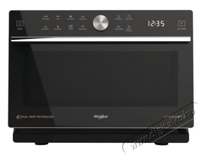 Whirlpool MWP 339 SB mikrohullámú sütő Konyhai termékek - Mikrohullámú sütő - Mikrohullámú sütő (szabadonálló) - 345030
