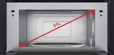 Whirlpool W7MD440 Beépíthető mikrohullámú sütő Konyhai termékek - Mikrohullámú sütő - Mikrohullámú sütő (beépíthető) - 354200