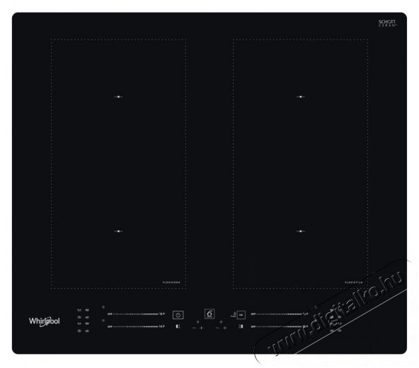 Whirlpool WLS7260NE beépíthető indukciós főzőlap Konyhai termékek - Sütő-főzőlap, tűzhely (beépíthető) - Indukciós főzőlap (beépíthető) - 367088