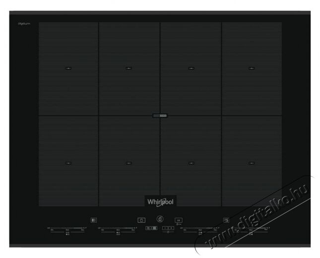 Whirlpool SMO658C/BT/IXL Beépíthető indukciós főzőlap Konyhai termékek - Sütő-főzőlap, tűzhely (beépíthető) - Indukciós főzőlap (beépíthető) - 354168