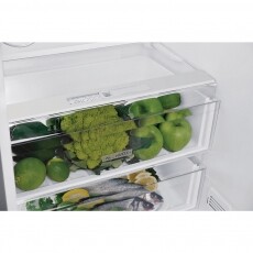 Whirlpool W7 811I W hűtőszekrény Konyhai termékek - Hűtő, fagyasztó (szabadonálló) - Alulfagyasztós kombinált hűtő - 349488