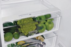 Whirlpool W7 921O K Aqua alulfagyasztós hűtőszekrény Konyhai termékek - Hűtő, fagyasztó (szabadonálló) - Alulfagyasztós kombinált hűtő - 349751
