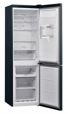 Whirlpool W7 921O K Aqua alulfagyasztós hűtőszekrény Konyhai termékek - Hűtő, fagyasztó (szabadonálló) - Alulfagyasztós kombinált hűtő - 349751