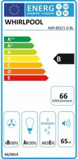 Whirlpool AKR855/1GBL fali páraelszívó Konyhai termékek - Páraelszívó - Beépíthető / kihúzható - 362546