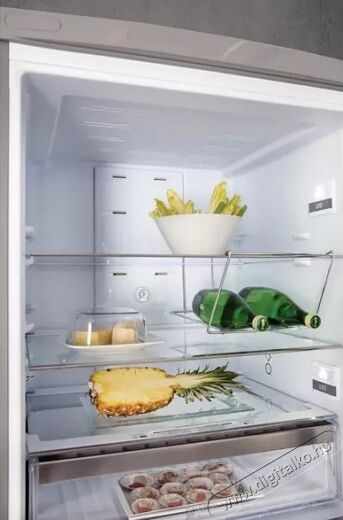 Whirlpool B TNF 5012 OX2 No Frost alulfagyasztós hűtőszekrény Konyhai termékek - Hűtő, fagyasztó (szabadonálló) - Alulfagyasztós kombinált hűtő - 364238