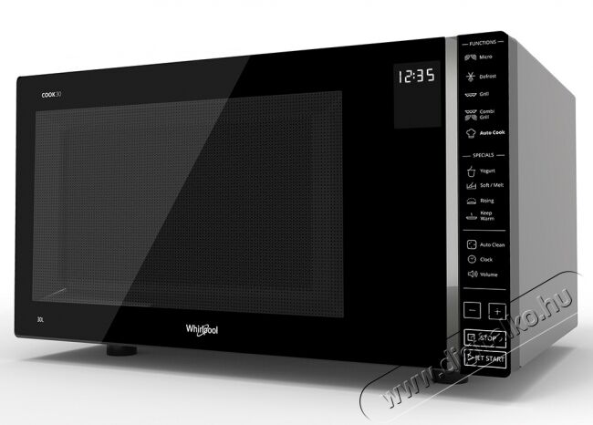 Whirlpool MWP 303 SB mikrohullámú sütő Konyhai termékek - Mikrohullámú sütő - Mikrohullámú sütő (szabadonálló) - 345058