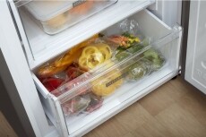 Whirlpool W7921OOXH alulfagyasztós hűtőszekrény Konyhai termékek - Hűtő, fagyasztó (szabadonálló) - Alulfagyasztós kombinált hűtő - 354197