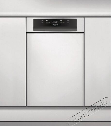 Whirlpool WSBC 3M17 X beépíthető mosogatógép Konyhai termékek - Mosogatógép - Keskeny (45cm-ig) beépíthető mosogatógép - 348494