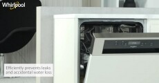 Whirlpool WSBC 3M17 X beépíthető mosogatógép Konyhai termékek - Mosogatógép - Keskeny (45cm-ig) beépíthető mosogatógép - 348494
