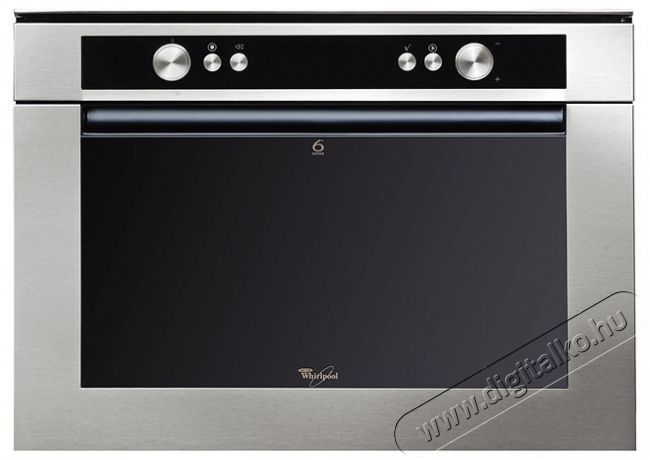 Whirlpool AMW 836/IX mikrohullámú sütő Konyhai termékek - Mikrohullámú sütő - Mikrohullámú sütő (beépíthető) - 285936