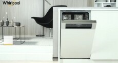 Whirlpool WSBC 3M17 X beépíthető mosogatógép Konyhai termékek - Mosogatógép - Keskeny (45cm-ig) beépíthető mosogatógép - 348494