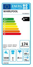 Whirlpool FSCR 90423 mosógép Háztartás / Otthon / Kültér - Mosógép / szárítógép - Elöltöltős normál (60cm-ig) mosógép - 302242