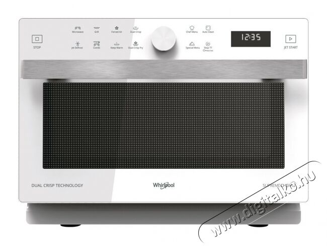 Whirlpool MWP 338 W mikrohullámú sütő Konyhai termékek - Mikrohullámú sütő - Mikrohullámú sütő (szabadonálló) - 345020