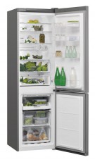 Whirlpool W7 921O OX No Frost alulfagyasztós hűtőszekrény Konyhai termékek - Hűtő, fagyasztó (szabadonálló) - Alulfagyasztós kombinált hűtő - 349754