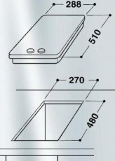 Whirlpool AKT 315/IX elektromos főzőlap Konyhai termékek - Sütő-főzőlap, tűzhely (beépíthető) - Elektromos főzőlap (beépíthető) - 285992