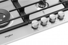 Whirlpool GMF6422/IX beépíthető gázfőzőlap Konyhai termékek - Sütő-főzőlap, tűzhely (beépíthető) - Gázfőzőlap (beépíthető) - 354159