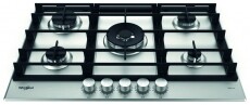 Whirlpool GMWL728/IXL beépíthető gázfőzőlap Konyhai termékek - Sütő-főzőlap, tűzhely (beépíthető) - Gázfőzőlap (beépíthető) - 367135