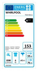 Whirlpool TDLR 60111 mosógép Háztartás / Otthon / Kültér - Mosógép / szárítógép - Felültöltős mosógép - 302263