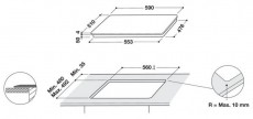 Whirlpool WL S5360 BF/W beépíthető indukciós főzőlap Konyhai termékek - Sütő-főzőlap, tűzhely (beépíthető) - Indukciós főzőlap (beépíthető) - 362531