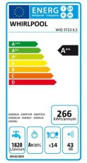 Whirlpool WIO 3T323 6.5  14 terítékes mosogatógép Konyhai termékek - Mosogatógép - Normál (60cm) beépíthető mosogatógép - 354237