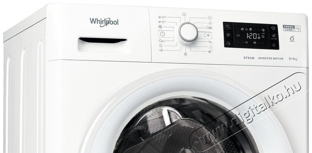 Whirlpool FWDG 861483E WV EU N mosó- és szárítógép Háztartás / Otthon / Kültér - Mosógép / szárítógép - Mosó-szárítógép - 371602