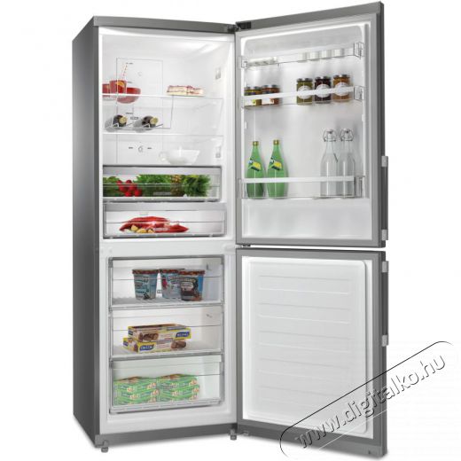 Whirlpool WB70E 972 X Alulfagyasztós hűtőszekrény  Konyhai termékek - Hűtő, fagyasztó (szabadonálló) - Alulfagyasztós kombinált hűtő - 372447