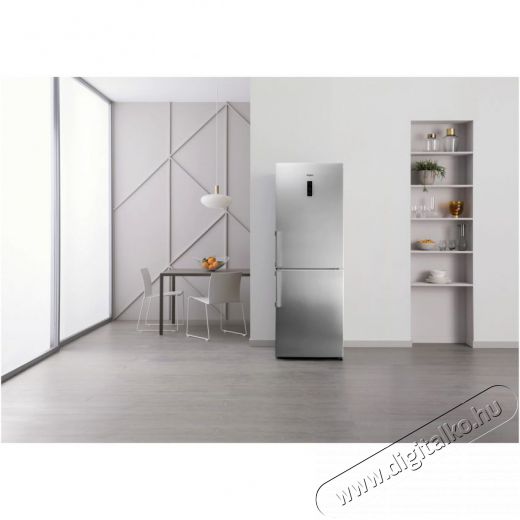 Whirlpool WB70E 972 X Alulfagyasztós hűtőszekrény  Konyhai termékek - Hűtő, fagyasztó (szabadonálló) - Alulfagyasztós kombinált hűtő - 372447
