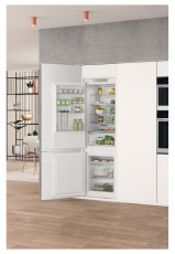 Whirlpool WHC18 T322 HŰTŐ BEÉPÍTHETŐ ALULFAGYASZTÓS Konyhai termékek - Hűtő, fagyasztó (beépíthető) - Alulfagyasztós kombinált hűtő - 372662