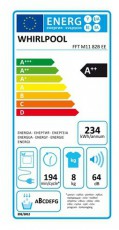 Whirlpool FFT M11 82B EE Szárítógép hőszivattyús Háztartás / Otthon / Kültér - Mosógép / szárítógép - Szárítógép - 372788