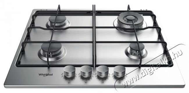 Whirlpool TGML 651 IX beépíthető gázfőzőlap Konyhai termékek - Sütő-főzőlap, tűzhely (beépíthető) - Gázfőzőlap (beépíthető) - 379296