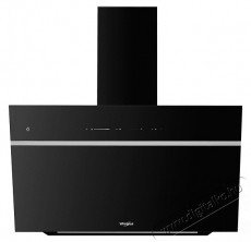 Whirlpool WHVS 90F LT C K döntött páraelszívó Konyhai termékek - Páraelszívó - Kürtős - 379289