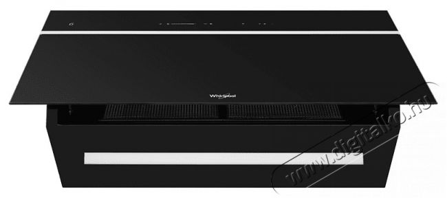 Whirlpool WHVS 90F LT C K döntött páraelszívó Konyhai termékek - Páraelszívó - Kürtős - 379289