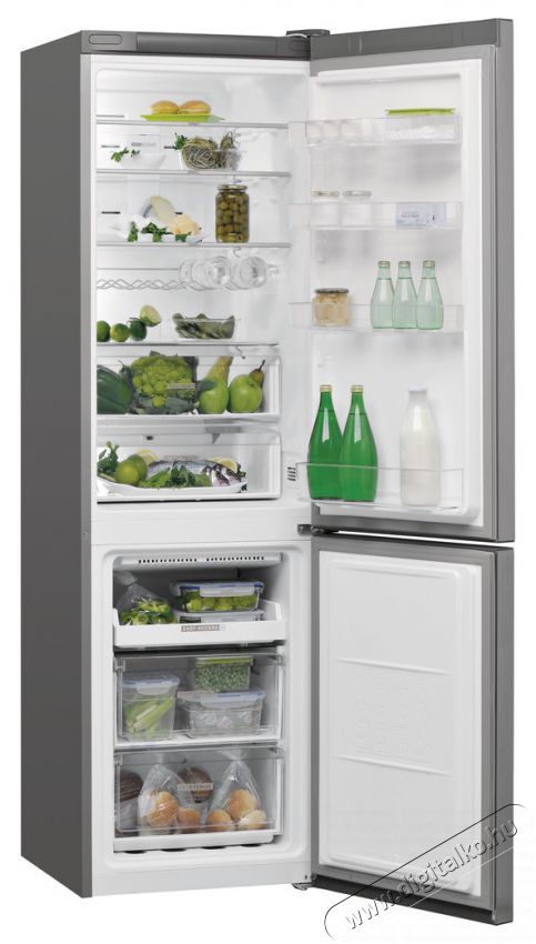 Whirlpool W7 9210 OX alulfagyaszt&oacute;s hűtőszekr&eacute;ny Konyhai term&eacute;kek - Hűtő, fagyaszt&oacute; (szabadon&aacute;ll&oacute;) - Alulfagyaszt&oacute;s kombin&aacute;lt hűtő - 381147