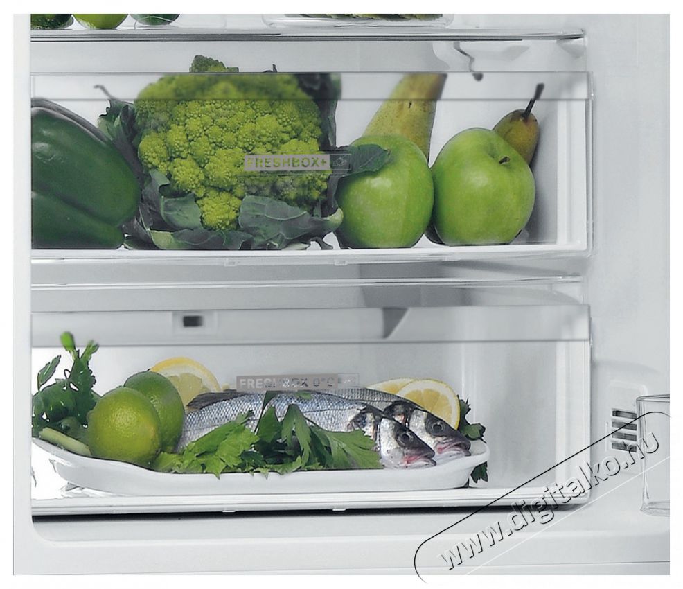 Whirlpool W7 9210 OX alulfagyaszt&oacute;s hűtőszekr&eacute;ny Konyhai term&eacute;kek - Hűtő, fagyaszt&oacute; (szabadon&aacute;ll&oacute;) - Alulfagyaszt&oacute;s kombin&aacute;lt hűtő - 381147