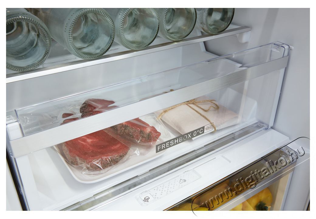 Whirlpool W7 9210 OX alulfagyaszt&oacute;s hűtőszekr&eacute;ny Konyhai term&eacute;kek - Hűtő, fagyaszt&oacute; (szabadon&aacute;ll&oacute;) - Alulfagyaszt&oacute;s kombin&aacute;lt hűtő - 381147