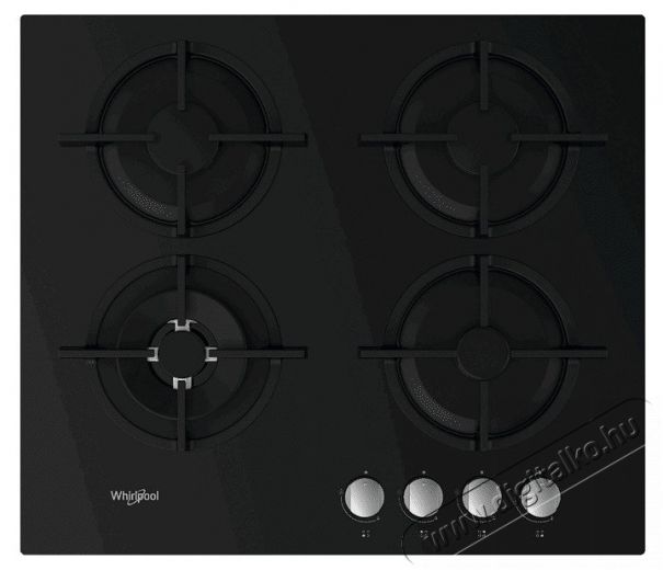 Whirlpool GOR 625/NB Beépíthető gáz főzőlap Konyhai termékek - Sütő-főzőlap, tűzhely (beépíthető) - Gázfőzőlap (beépíthető) - 381795