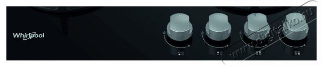 Whirlpool GOR 625/NB Beépíthető gáz főzőlap Konyhai termékek - Sütő-főzőlap, tűzhely (beépíthető) - Gázfőzőlap (beépíthető) - 381795