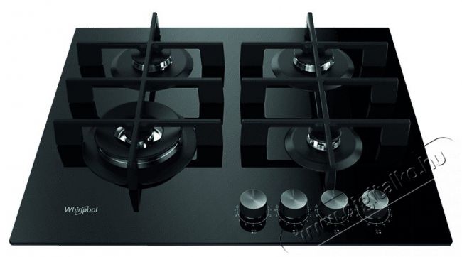 Whirlpool GOWL 628/NB EE Beépíthető gáz főzőlap Konyhai termékek - Sütő-főzőlap, tűzhely (beépíthető) - Gázfőzőlap (beépíthető) - 381796