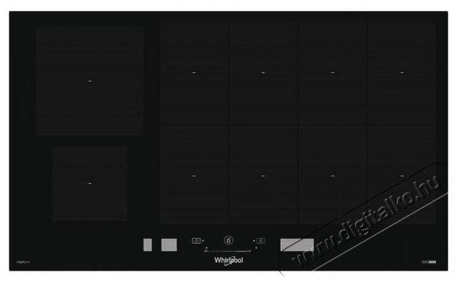 Whirlpool SMP 9010 C/NE/IXL Beépíthető indukciós főzőlap Konyhai termékek - Sütő-főzőlap, tűzhely (beépíthető) - Indukciós főzőlap (beépíthető) - 381798