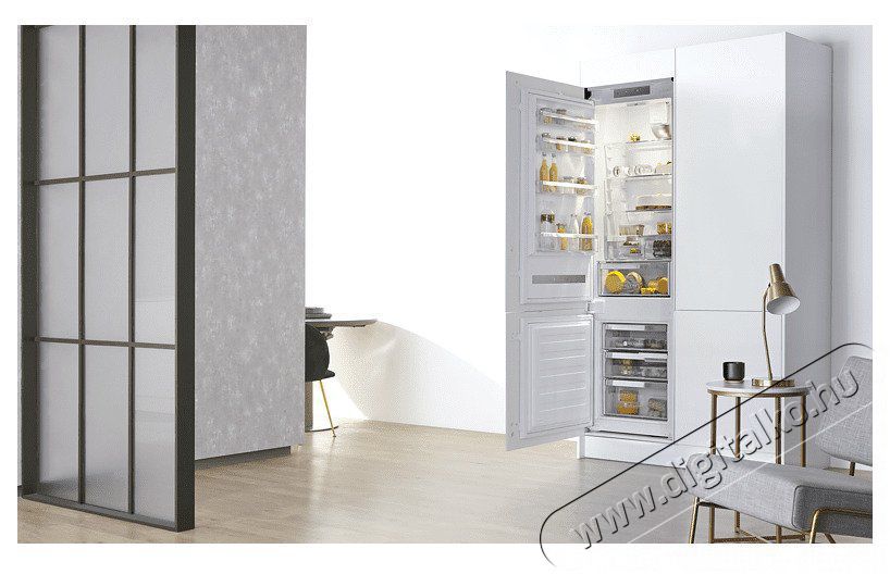 Whirlpool SP40 801 EU 1 Beépíthető alulfagyasztós hűtő Konyhai termékek - Hűtő, fagyasztó (beépíthető) - Alulfagyasztós kombinált hűtő - 381799