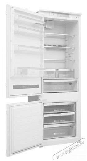 Whirlpool SP40 801 EU 1 Beépíthető alulfagyasztós hűtő Konyhai termékek - Hűtő, fagyasztó (beépíthető) - Alulfagyasztós kombinált hűtő - 381799