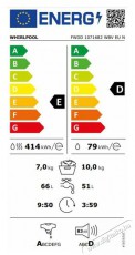 Whirlpool FFWDD 1076258 BV EU mosó-szárítógép Háztartás / Otthon / Kültér - Mosógép / szárítógép - Mosó-szárítógép - 399104