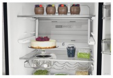 Whirlpool W7X 94T KS Total NoFrost fekete alulfagyasztós hűtőszekrény Konyhai termékek - Hűtő, fagyasztó (szabadonálló) - Alulfagyasztós kombinált hűtő - 403858