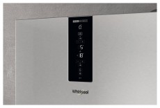 Whirlpool W7X 94T SX Total NoFrost inox alulfagyasztós hűtőszekrény Konyhai termékek - Hűtő, fagyasztó (szabadonálló) - Alulfagyasztós kombinált hűtő - 403865