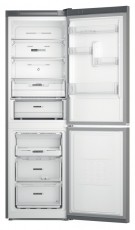 Whirlpool W7X 82O OX inox alulfagyasztós hűtőszekrény Konyhai termékek - Hűtő, fagyasztó (szabadonálló) - Alulfagyasztós kombinált hűtő - 452603