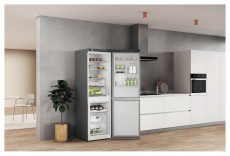 Whirlpool W7X 82O OX inox alulfagyasztós hűtőszekrény Konyhai termékek - Hűtő, fagyasztó (szabadonálló) - Alulfagyasztós kombinált hűtő - 452603